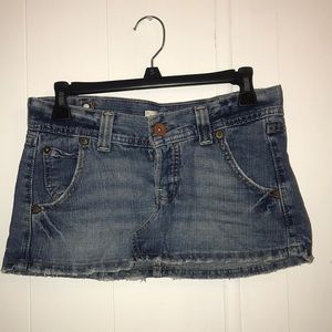Levi's jean skirt